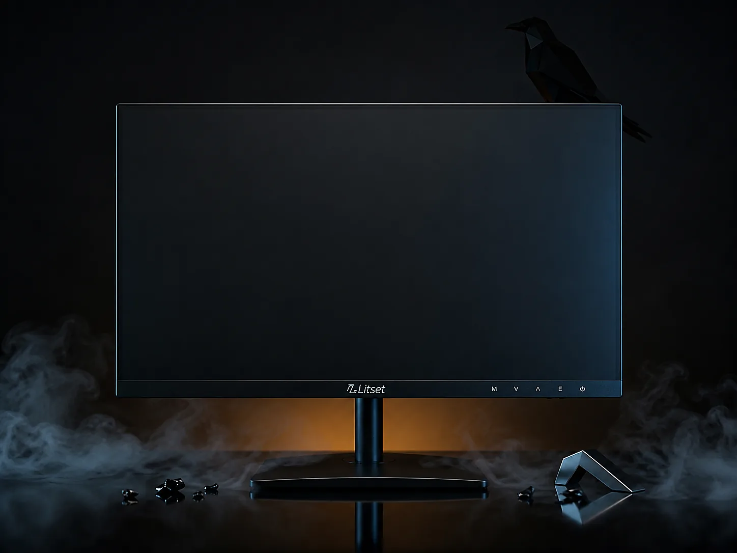 Slim professional computer monitor